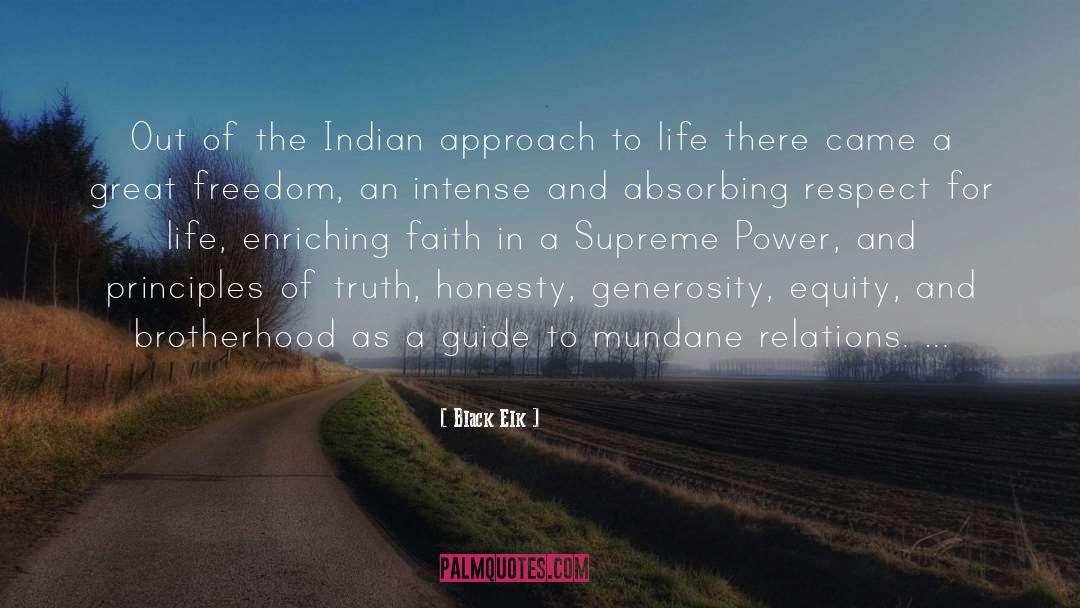 Black Elk Quotes: Out of the Indian approach