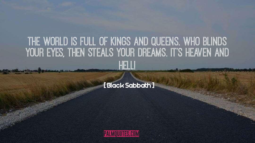 Black Sabbath Quotes: The world is full of