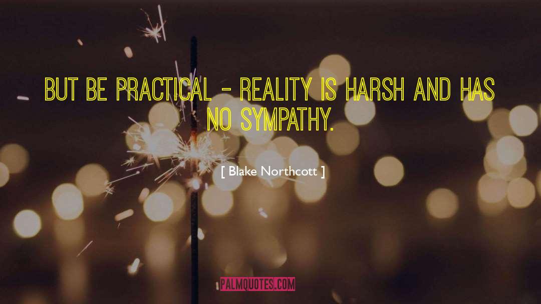 Blake Northcott Quotes: But be practical - reality