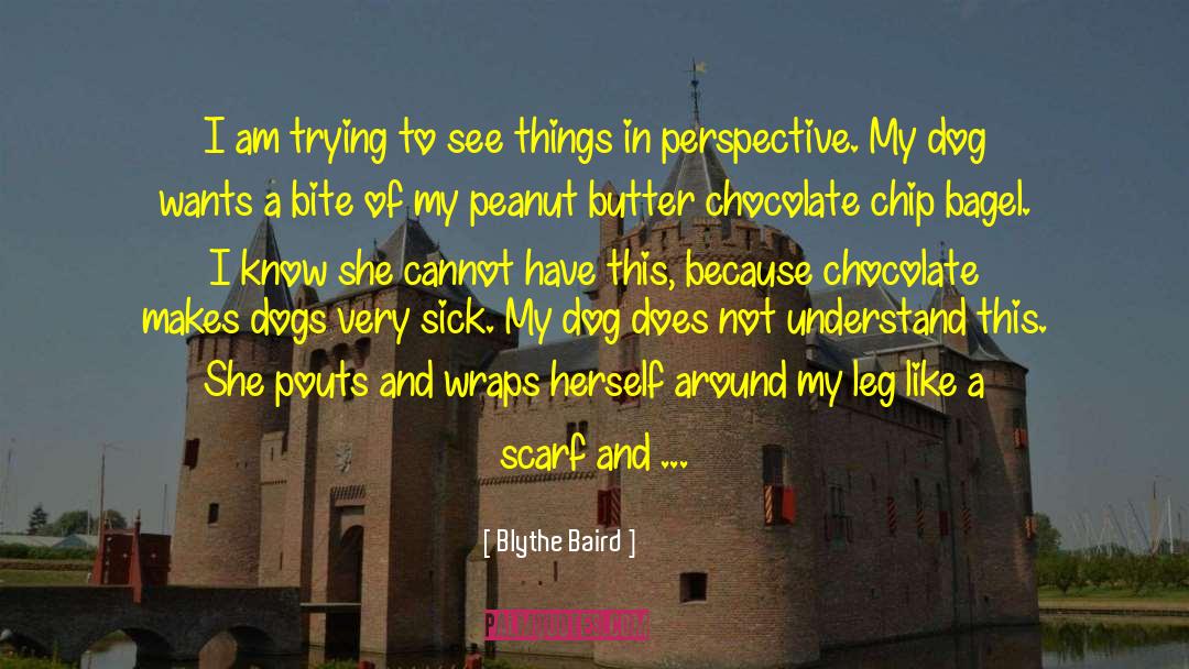 Blythe Baird Quotes: I am trying to see