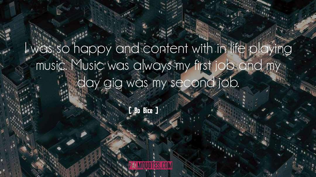 Bo Bice Quotes: I was so happy and