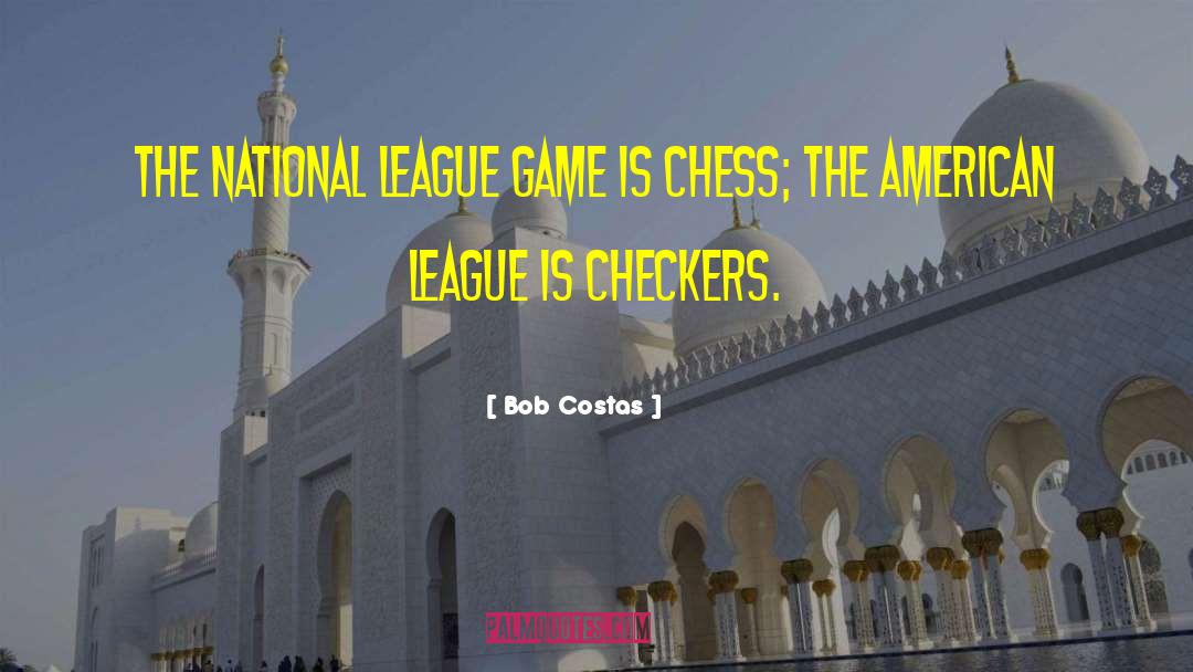 Bob Costas Quotes: The National League game is