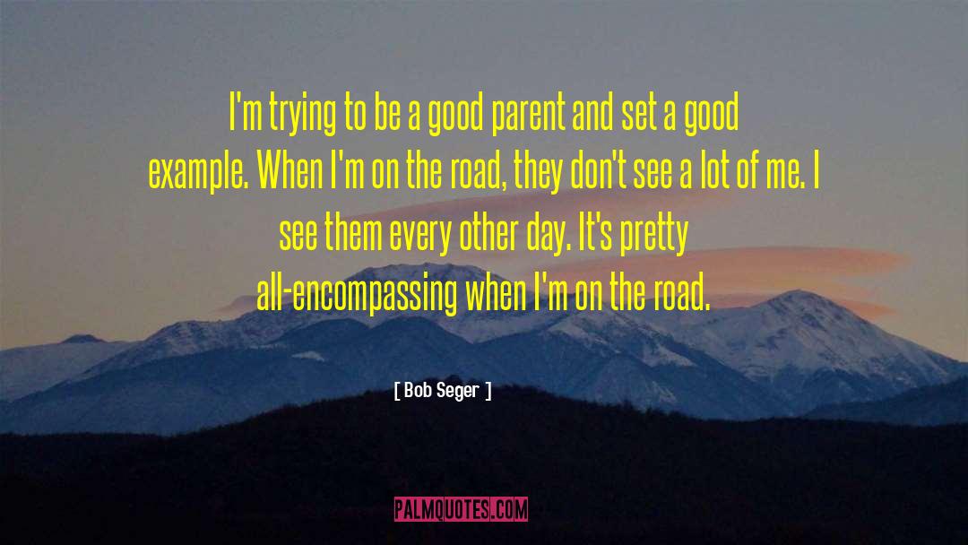 Bob Seger Quotes: I'm trying to be a
