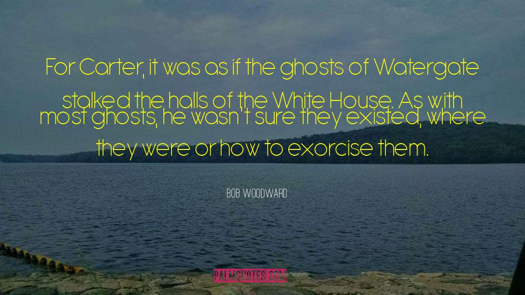 Bob Woodward Quotes: For Carter, it was as