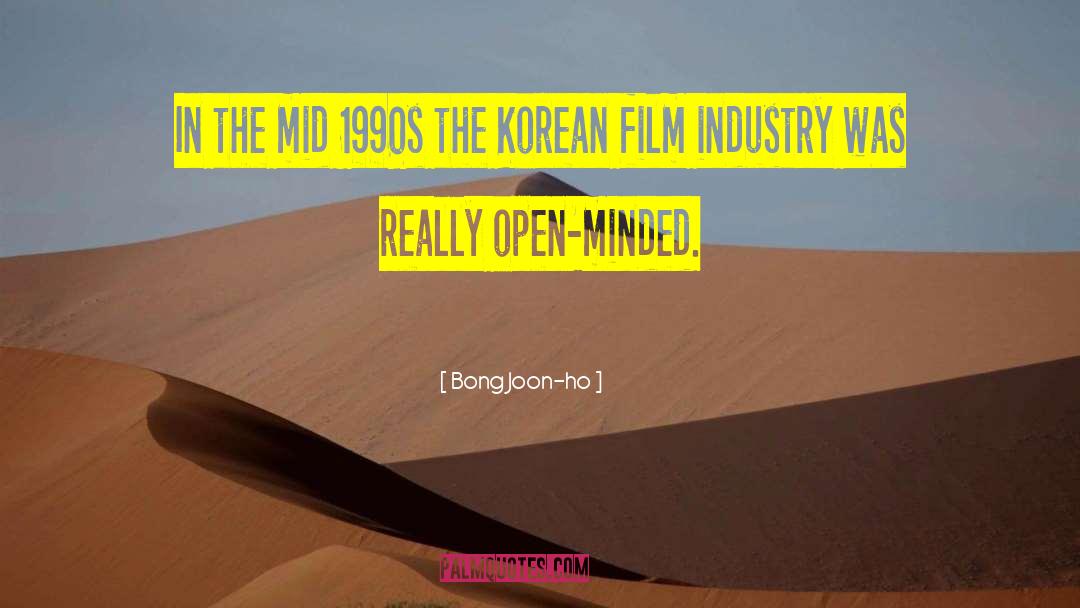 Bong Joon-ho Quotes: In the mid 1990s the