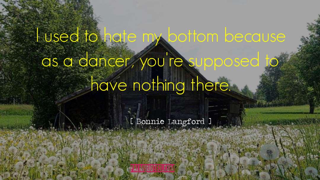 Bonnie Langford Quotes: I used to hate my