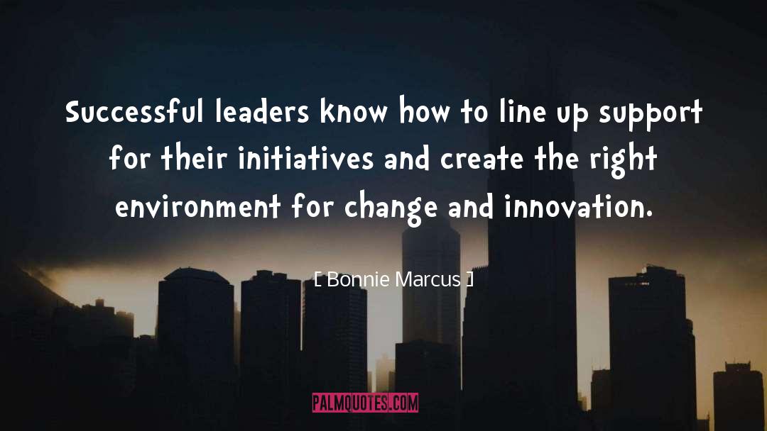 Bonnie Marcus Quotes: Successful leaders know how to