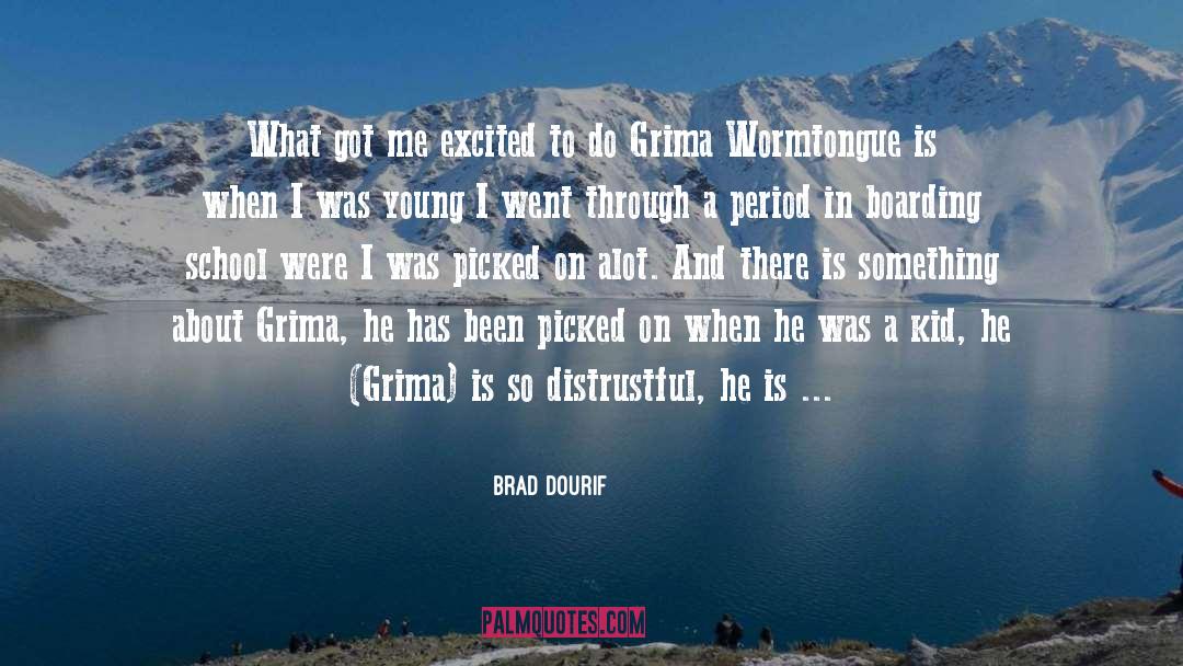 Brad Dourif Quotes: What got me excited to