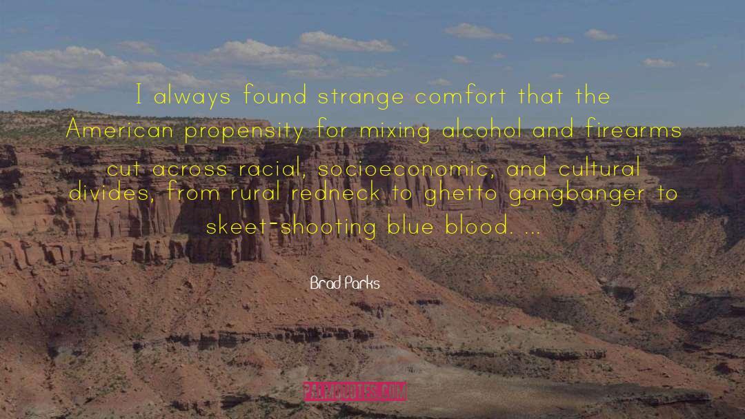Brad Parks Quotes: I always found strange comfort