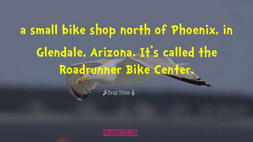 Brad Stone Quotes: a small bike shop north