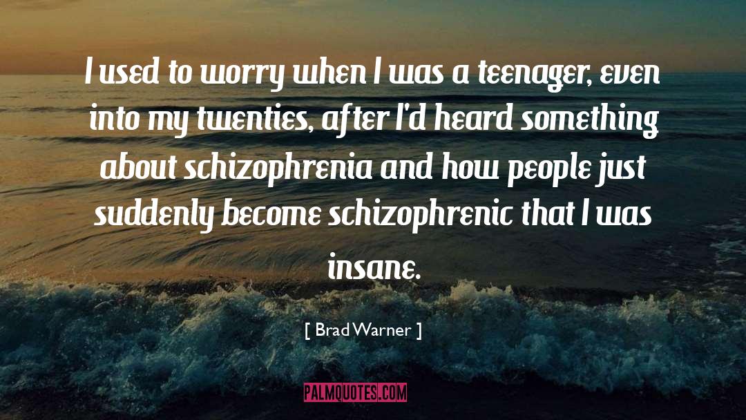 Brad Warner Quotes: I used to worry when