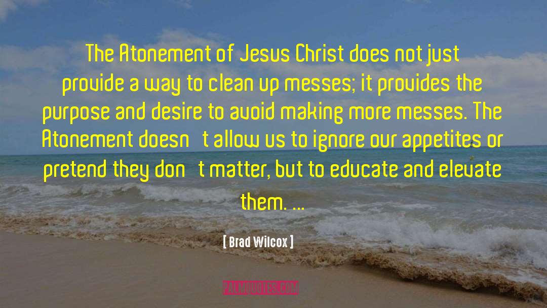 Brad Wilcox Quotes: The Atonement of Jesus Christ