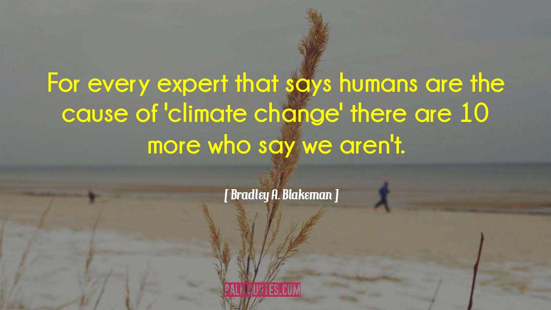 Bradley A. Blakeman Quotes: For every expert that says