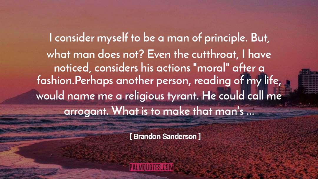 Brandon Sanderson Quotes: I consider myself to be