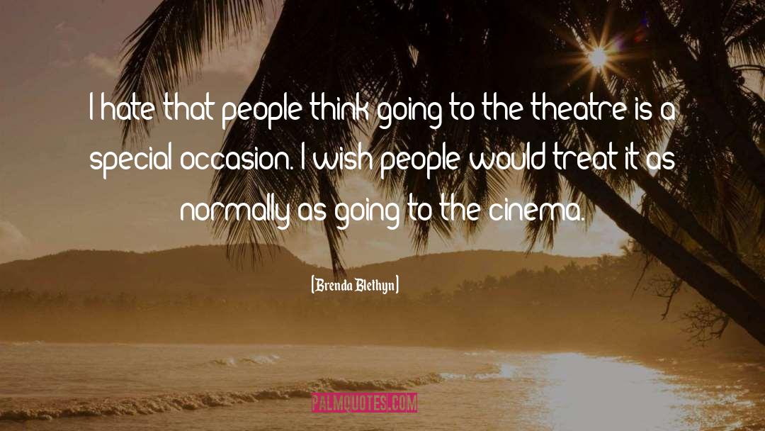 Brenda Blethyn Quotes: I hate that people think