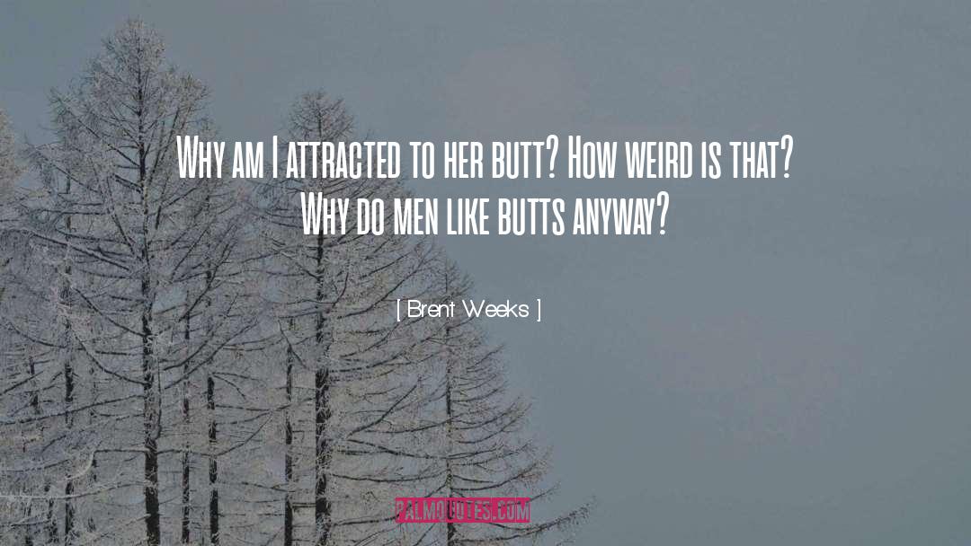 Brent Weeks Quotes: Why am I attracted to