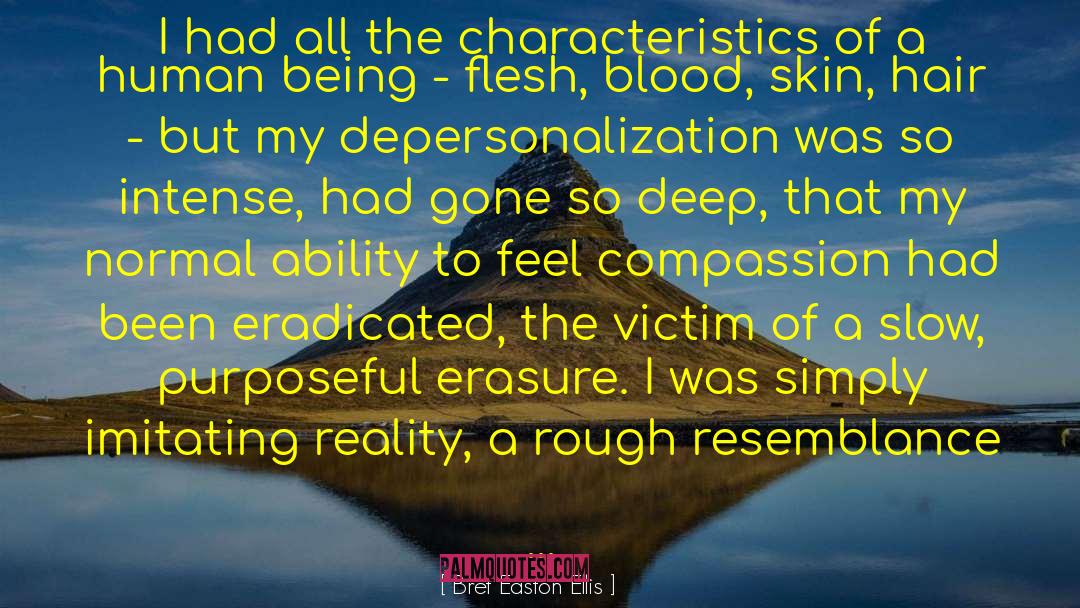 Bret Easton Ellis Quotes: I had all the characteristics