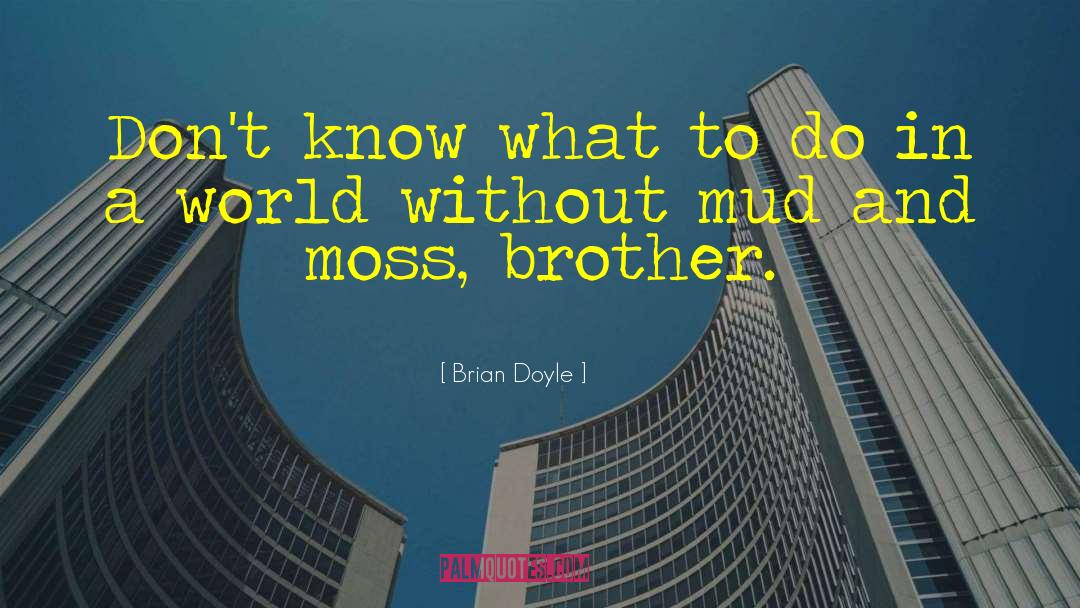 Brian Doyle Quotes: Don't know what to do