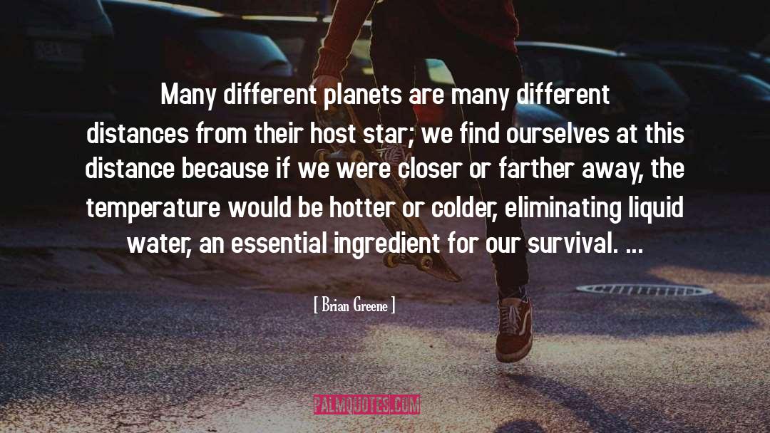 Brian Greene Quotes: Many different planets are many