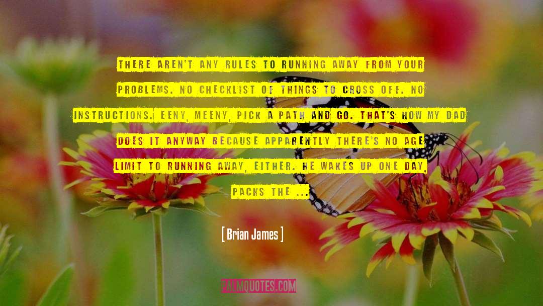 Brian James Quotes: There aren't any rules to