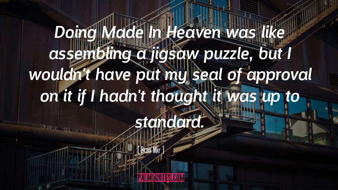 Brian May Quotes: Doing Made In Heaven was