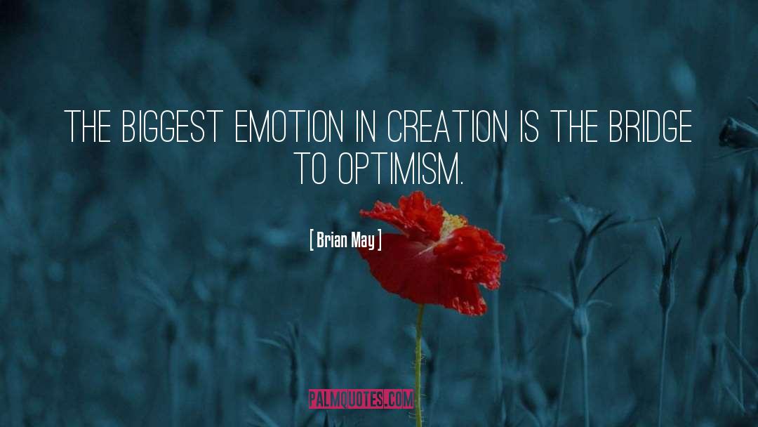 Brian May Quotes: The biggest emotion in creation