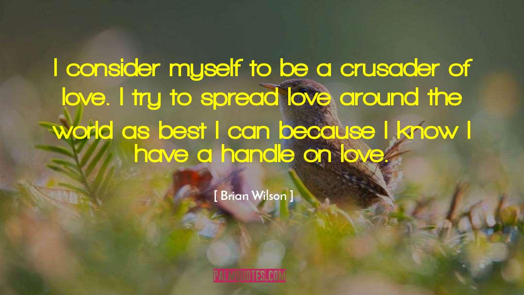 Brian Wilson Quotes: I consider myself to be