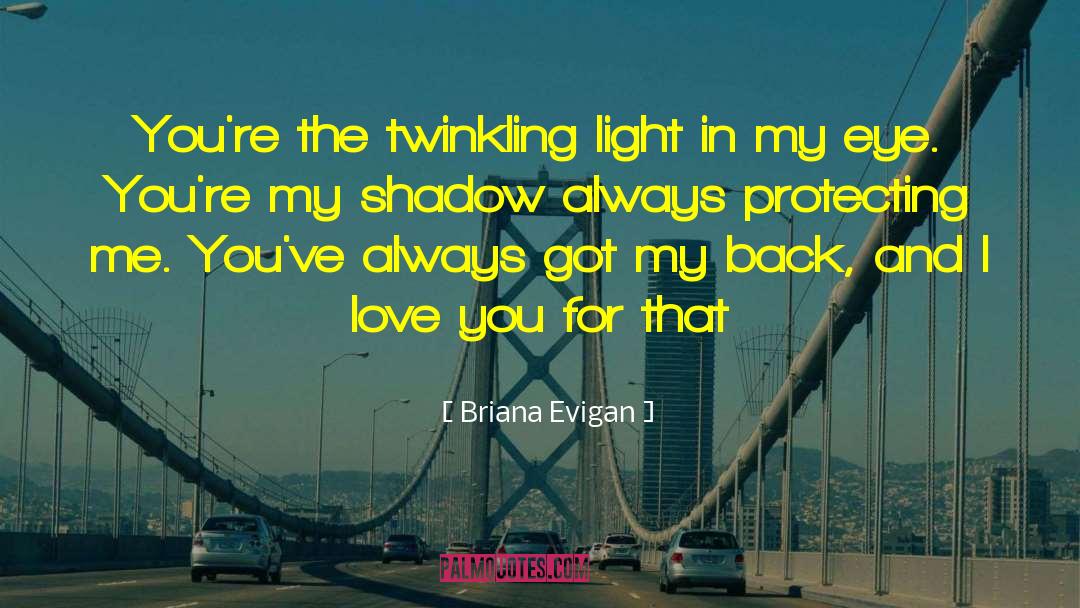 Briana Evigan Quotes: You're the twinkling light in