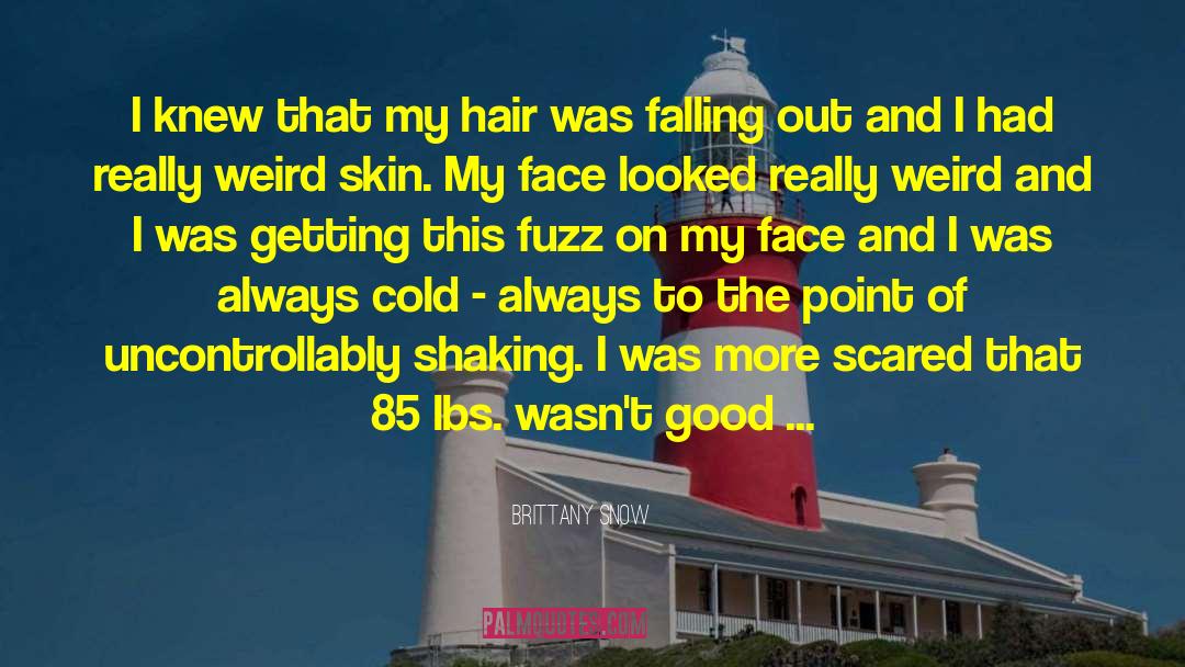 Brittany Snow Quotes: I knew that my hair