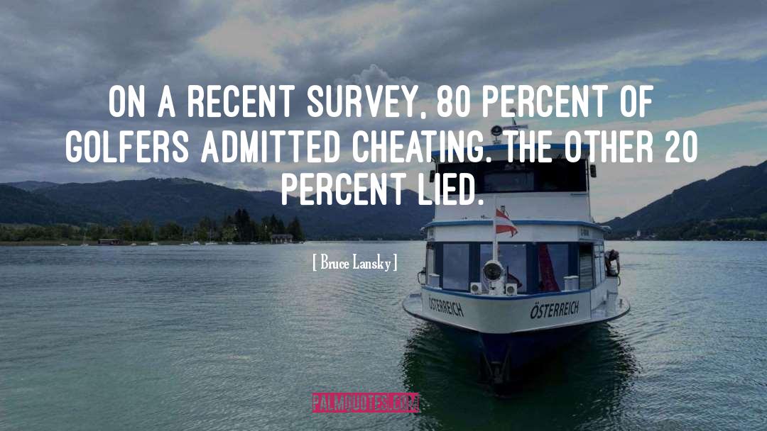 Bruce Lansky Quotes: On a recent survey, 80