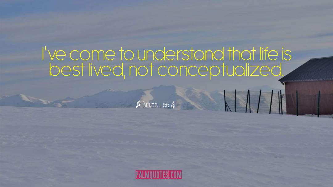 Bruce Lee Quotes: I've come to understand that