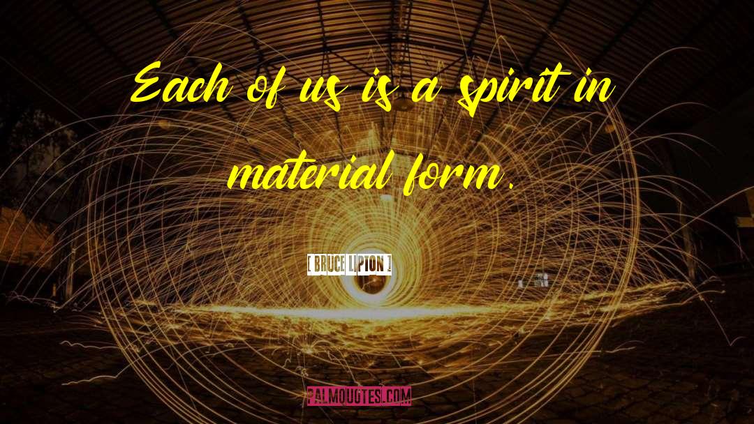 Bruce Lipton Quotes: Each of us is a