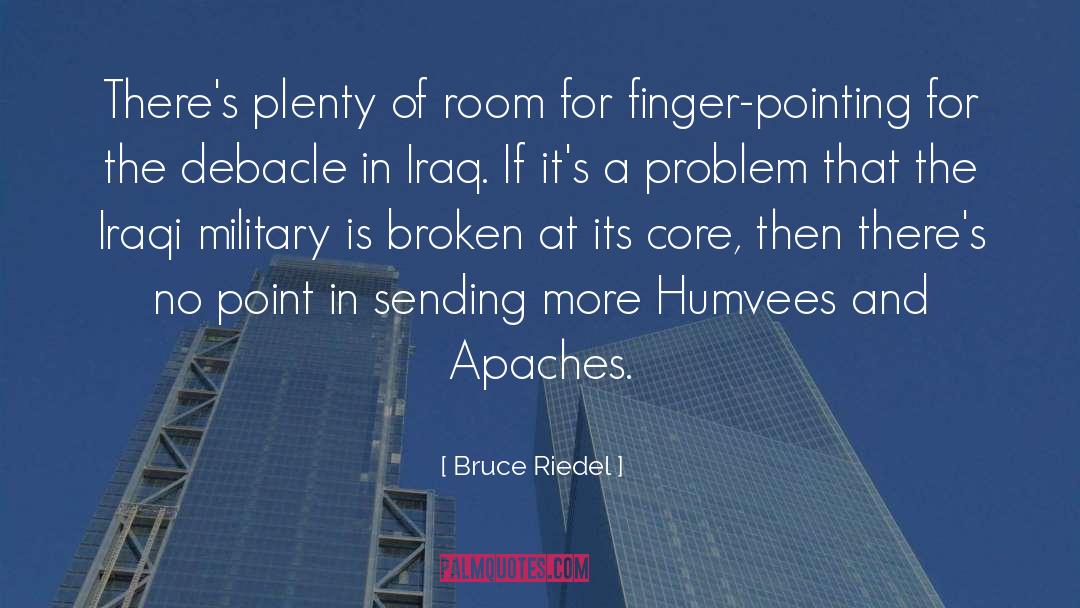 Bruce Riedel Quotes: There's plenty of room for