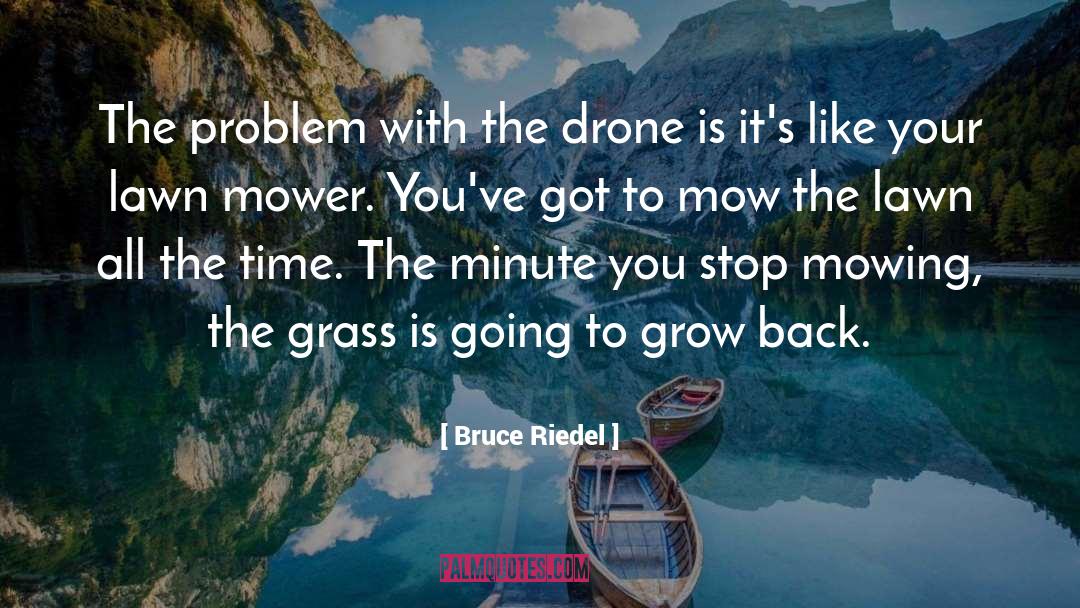 Bruce Riedel Quotes: The problem with the drone