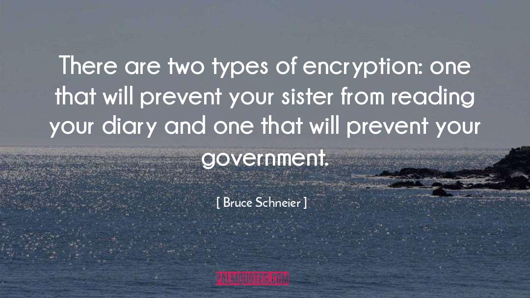 Bruce Schneier Quotes: There are two types of