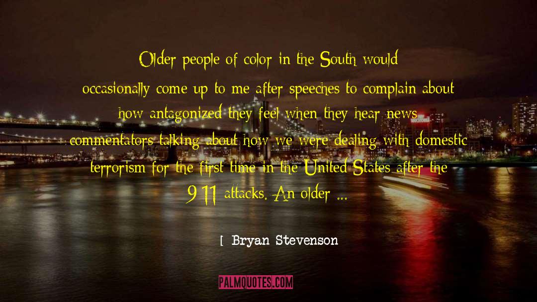 Bryan Stevenson Quotes: Older people of color in