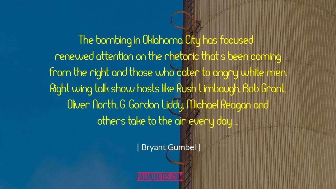Bryant Gumbel Quotes: The bombing in Oklahoma City