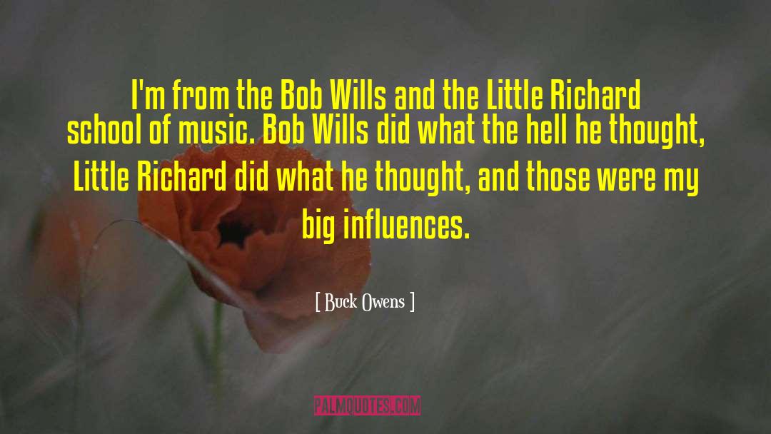 Buck Owens Quotes: I'm from the Bob Wills