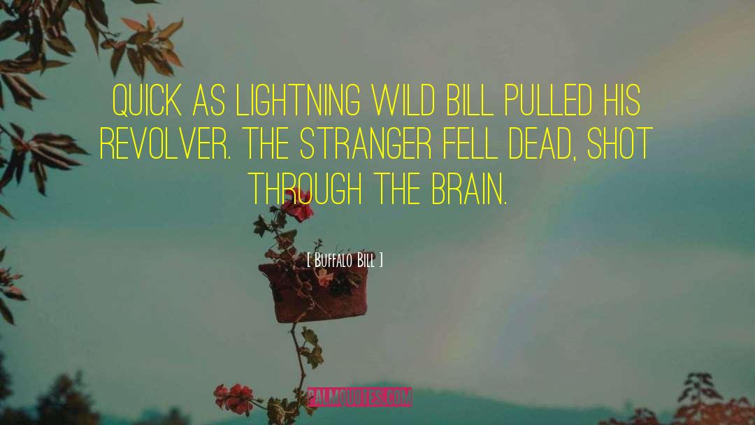 Buffalo Bill Quotes: Quick as lightning Wild Bill