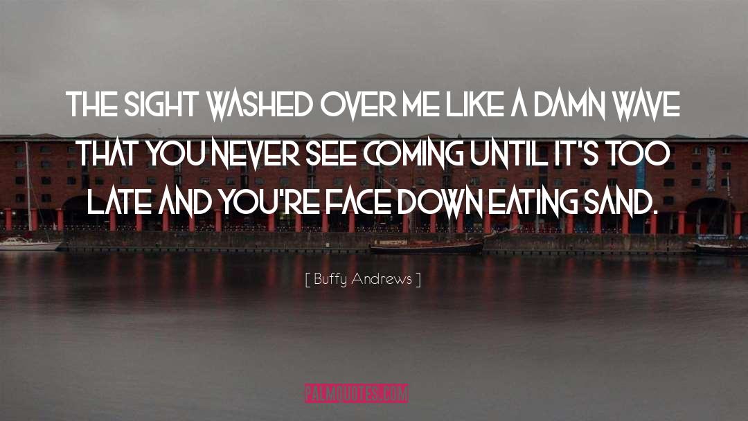 Buffy Andrews Quotes: The sight washed over me