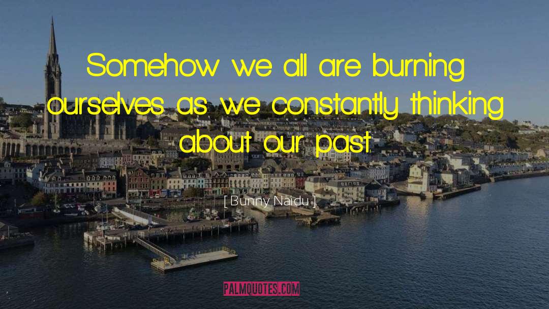 Bunny Naidu Quotes: Somehow we all are burning