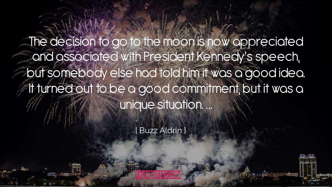 Buzz Aldrin Quotes: The decision to go to