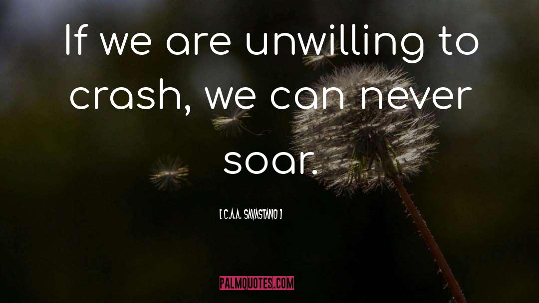 C.A.A. Savastano Quotes: If we are unwilling to