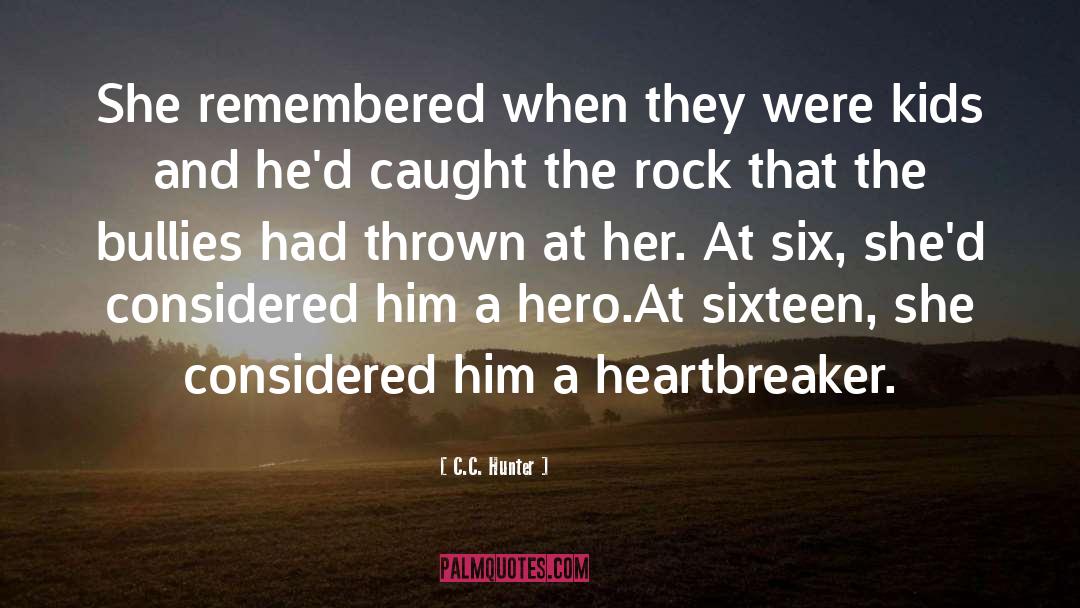 C.C. Hunter Quotes: She remembered when they were