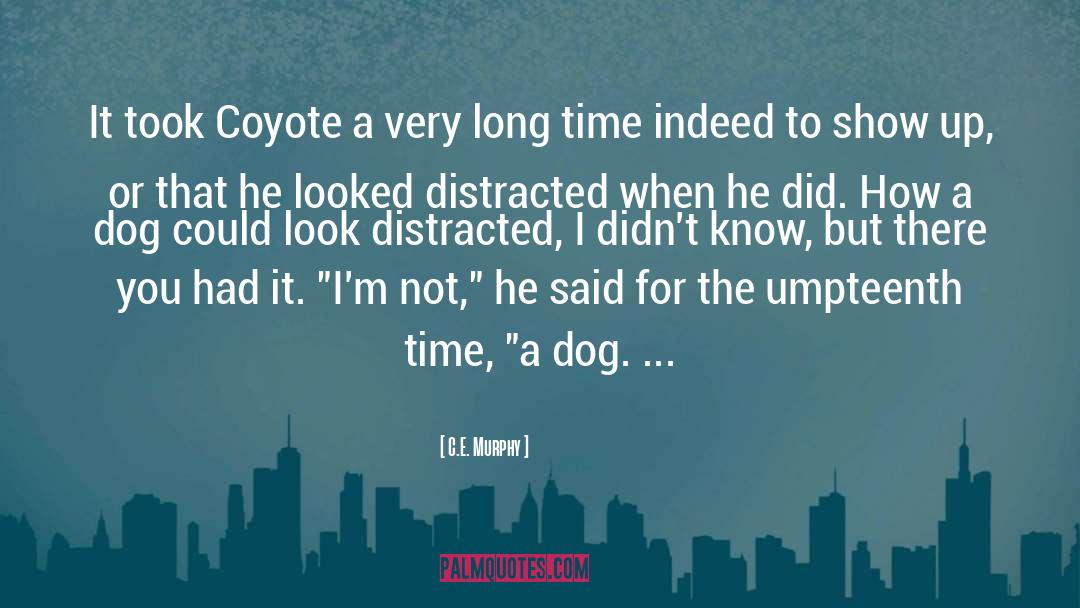 C.E. Murphy Quotes: It took Coyote a very