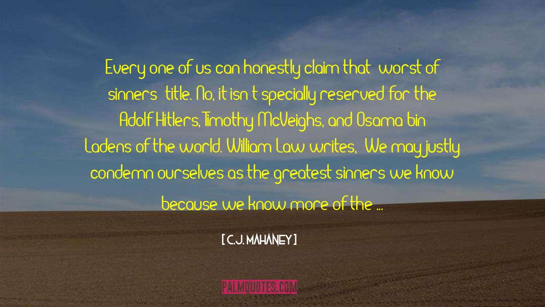 C.J. Mahaney Quotes: Every one of us can