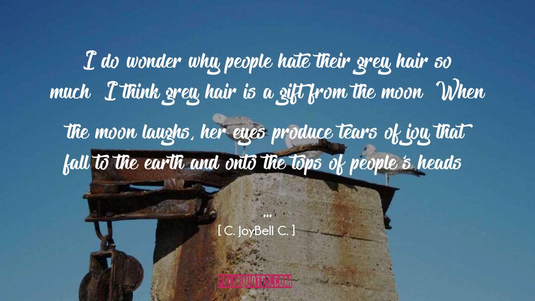 C. JoyBell C. Quotes: I do wonder why people
