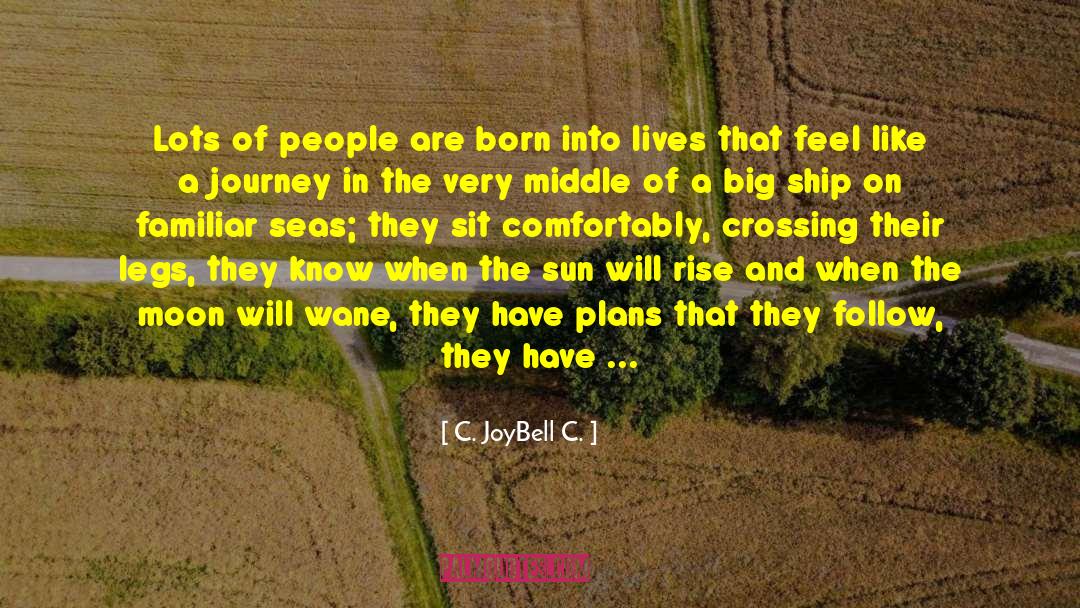 C. JoyBell C. Quotes: Lots of people are born