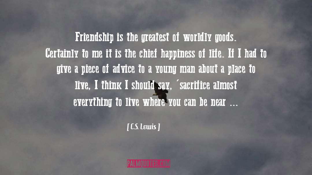 C.S. Lewis Quotes: Friendship is the greatest of