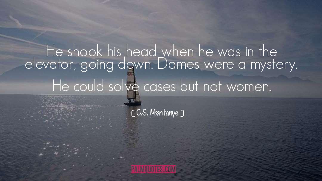 C.S. Montanye Quotes: He shook his head when